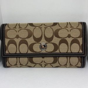 Coach | Large Accordion Wallet
